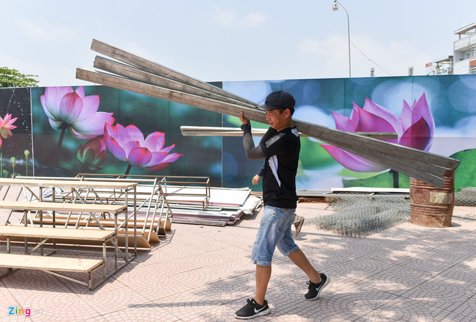 Phố đi bộ Trịnh Công Sơn ở Hà Nội sắp hoàn thành